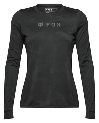 Maglia a maniche lunghe Fox Ranger TruDri nera da donna