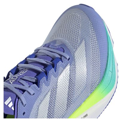 Chaussures Running adidas Adizero Boston 12 Bleu/Vert Femme