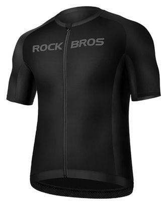 Cycling jersey reflective men black ROCKBROS