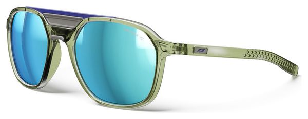 Occhiali Julbo Slack Cover - Spectron HD 4 Polarized - Army Green Translucent Brilliant/Grey