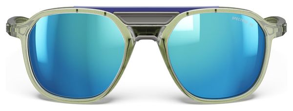 Occhiali Julbo Slack Cover - Spectron HD 4 Polarized - Army Green Translucent Brilliant/Grey