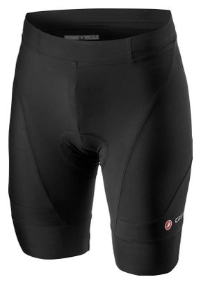 Culotte corto sin tirantes Castelli Endurance 3 negro