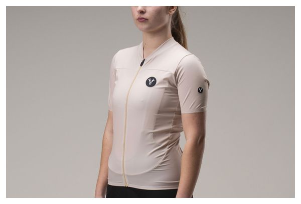 LeBram Ventoux Jersey met korte mouwen Beige