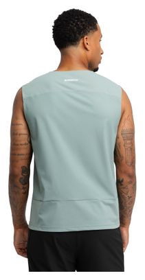 Débardeur trail running homme Randonnée Apex Green Vert