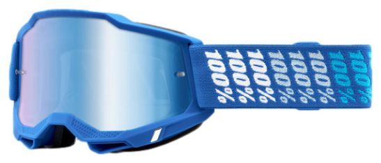 100% Accuri 2 Yarger-Maske | Blaue Spiegelbrille