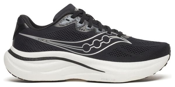 Zapatillas de running Saucony Ride 19 Negro/Plata Mujer