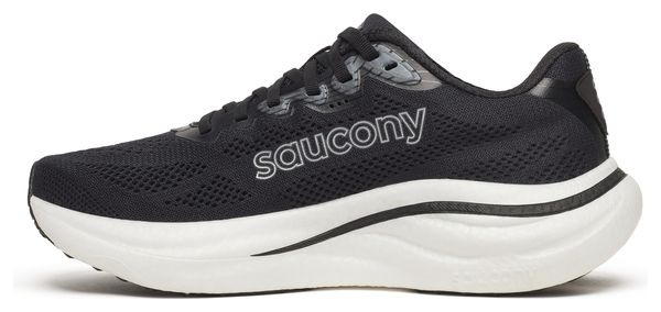 Zapatillas de running Saucony Ride 19 Negro/Plata Mujer