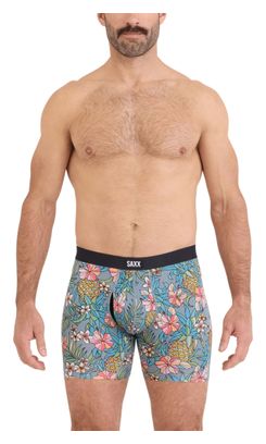 Saxx Vibe Xtra Soft Comfort Brief Fly Men's Boxer Briefs Multicolor/Black (2-Pack)