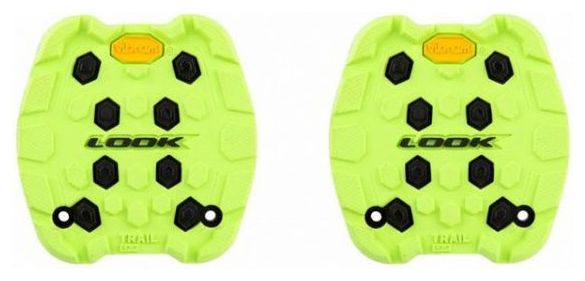 PAD/REVETEMENT PEDALE LOOK TRAIL GRIP LIME (X4)