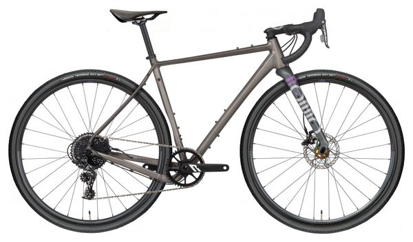 Gravel Bike Rondo Ruut AL 1 Sram Apex 11S 700 mm Grey Raw 2022