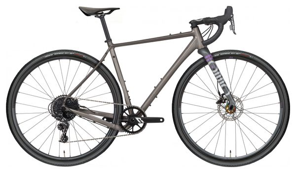 Gravel Bike Rondo Ruut AL 1 Sram Apex 11V 700 mm Grau Brut 2022