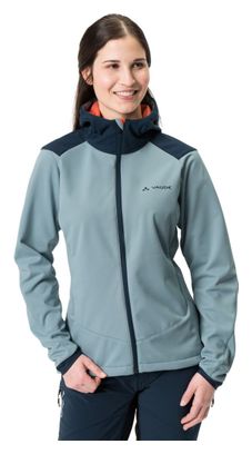 Vaude Women's Qimsa Softshell Jacket-cloudy blue-36