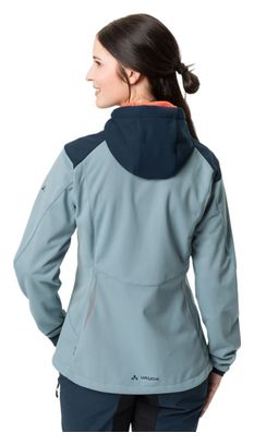 Vaude Women's Qimsa Softshell Jacket-cloudy blue-36