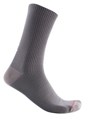 Castelli Bandito Wool 18 Socks Grey