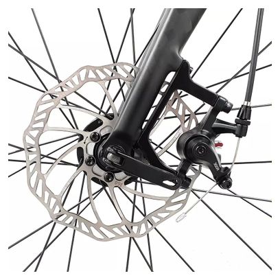 Vélo de Route TRIBAN Cyclotourisme RC 120 Disc Shimano 8V Marine/Orange