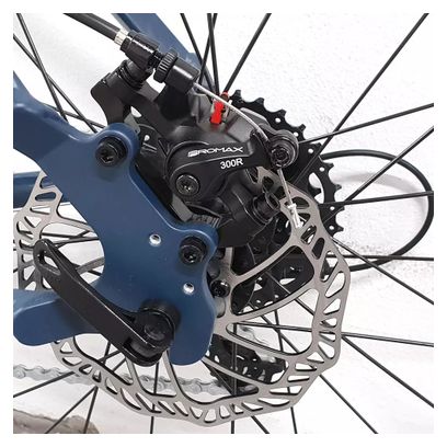 Vélo de Route TRIBAN Cyclotourisme RC 120 Disc Shimano 8V Marine/Orange