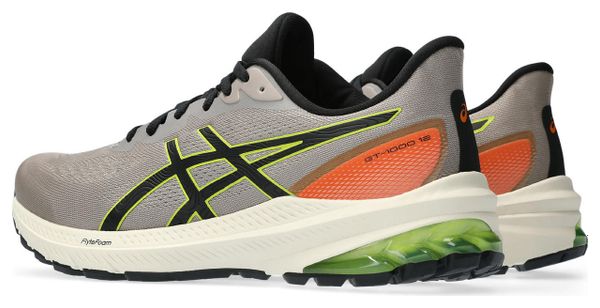 Asics GT-1000 12 TR Laufschuhe Grau Orange Gelb Herren