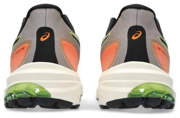 Chaussures de Running Asics GT-1000 12 TR Gris Orange Jaune Homme