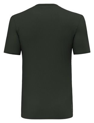 Salewa Solidlogo Short-Sleeve T-Shirt Dark Green