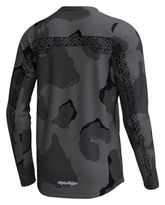 Maglia a maniche lunghe Troy Lee Designs Skyline Pro Grigio/Nero
