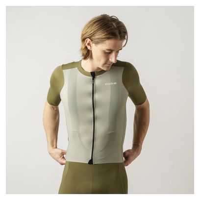 GripGrab Climber Short Sleeve Jersey Green