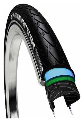 Pneu Cst Premium Platinum Protector 28¬¥¬¥-tubeless 700 X 38c Rigid Urban  Argenté 700 x 38C