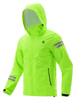 Jacket rain bike high visibilité green fluo ROCKBROS