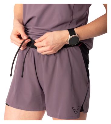 Dynafit Alpine Pro 2-in-1-Shorts, violett, Damen