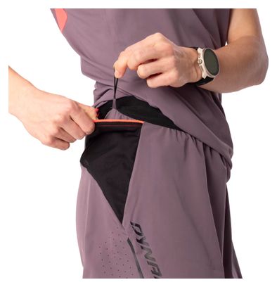 Dynafit Alpine Pro 2-in-1-Shorts, violett, Damen