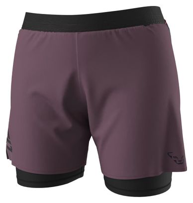 Dynafit Alpine Pro 2-in-1-Shorts, violett, Damen