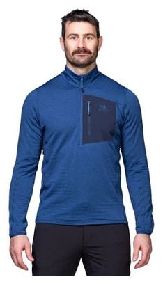 Polaire Mountain Hardwear Femme 1/4 Zip Manches Longues – Jaune Et Bleu – Taille PM