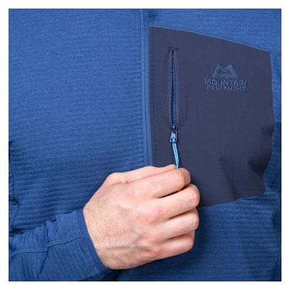 Polaire Mountain Equipment Lumiko Zip T Bleu