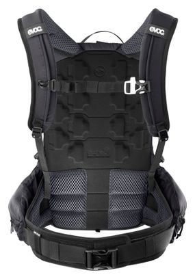 Tasche mit Rückenprotektor Evoc Trail Pro Blackline 16L Schwarz