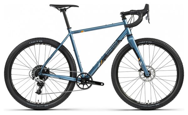 Gravel Bike Bombtrack Hook EXT Sram Apex 11V 650b Blau Matt Metallic Grau 2021
