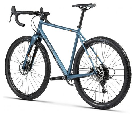 Gravel Bike Bombtrack Hook EXT Sram Apex 11V 650b Blau Matt Metallic Grau 2021