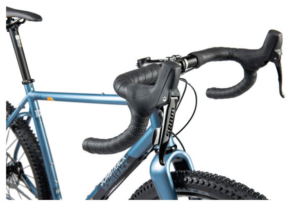 Gravel Bike Bombtrack Hook EXT Sram Apex 11V 650b Blau Matt Metallic Grau 2021