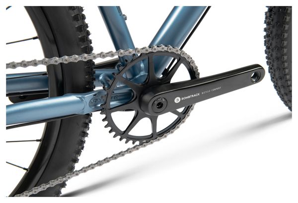 Gravel Bike Bombtrack Hook EXT Sram Apex 11V 650b Bleu Matt Metallic Gris 2021