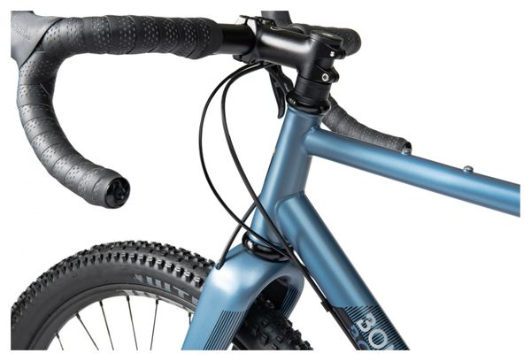 Gravel Bike Bombtrack Hook EXT Sram Apex 11V 650b Blau Matt Metallic Grau 2021