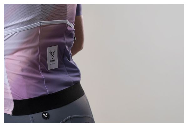 LeBram Ventoux Aquarelle Violet Jersey met korte mouwen