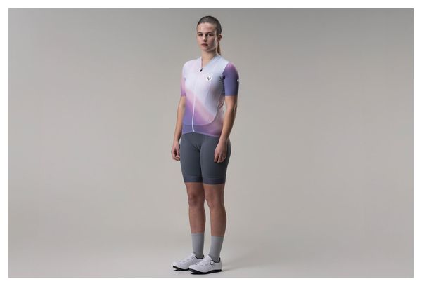 LeBram Ventoux Aquarelle Violet Jersey met korte mouwen
