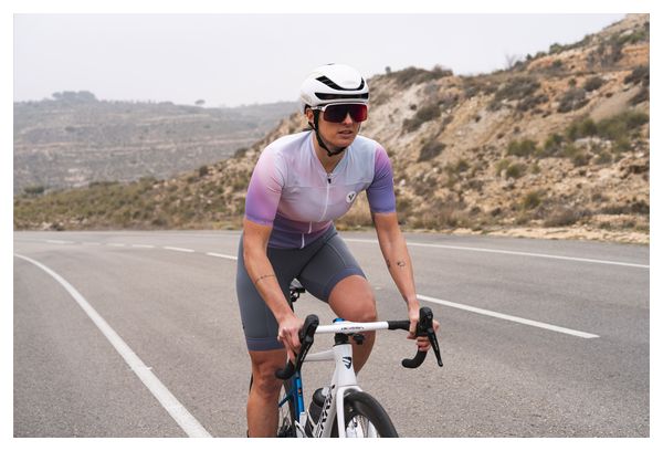 LeBram Ventoux Aquarelle Violet Jersey met korte mouwen