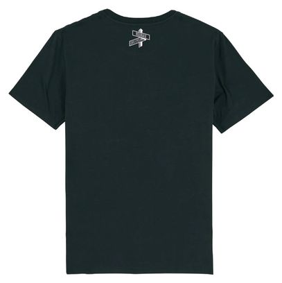 Unisex T-shirt Çois - Roubaix Wegwijzer - Zwart