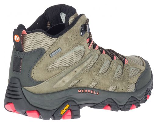 Merrell Moab 3 Mid Gtx Scarpe da Trekking Donna Verde