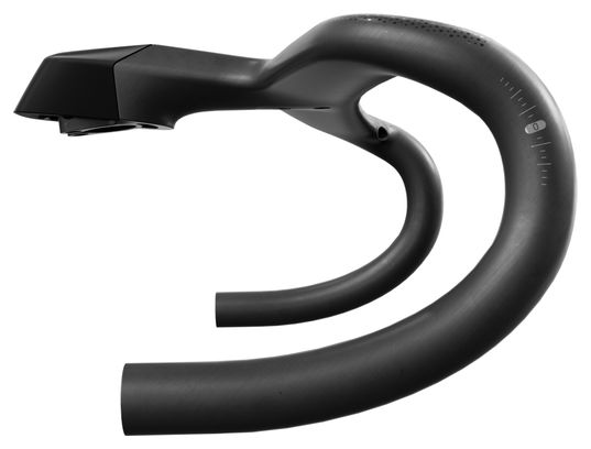 Combo stuurpen/stuurpen Syncros Creston IC SL Aero Sprint 360 mm Carbon Zwart