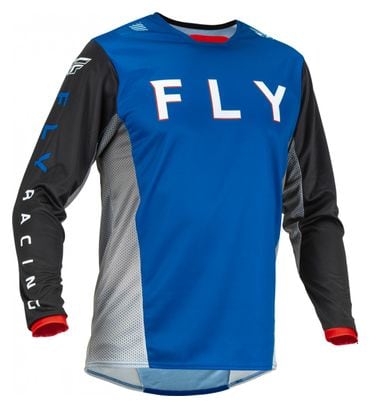 Maglia a maniche lunghe Fly Kinetic Kore Blu/Nero