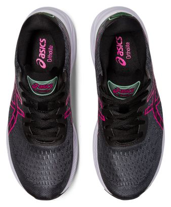 Chaussures de Running Asics Gel Excite 9 Noir Rose Vert Femme