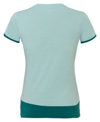 Camiseta técnica Vaude Sveit Verde para mujer