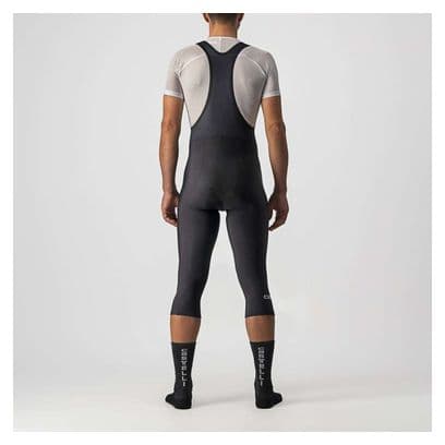 Castelli Entrata Thermal 3/4 Bib Tights Black