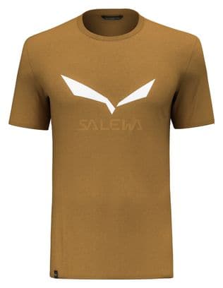 Salewa Solidlogo Short-Sleeve T-Shirt Brown