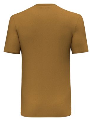 Salewa Solidlogo Short-Sleeve T-Shirt Brown